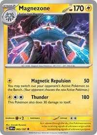 Magnezone - SV03: Obsidian Flames - Pokemon card