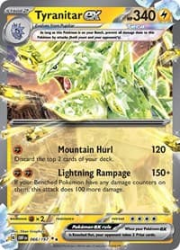 Tyranitar ex - SV03: Obsidian Flames - Pokemon card
