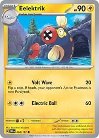 Eelektrik - SV03: Obsidian Flames - Pokemon card