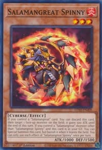 Salamangreat Spinny - Legendary Duelists: Soulburning Volcano - YuGiOh card