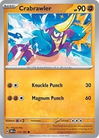 Crabrawler - SV03: Obsidian Flames - Pokemon card