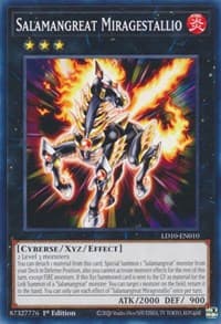 Salamangreat Miragestallio - Legendary Duelists: Soulburning Volcano - YuGiOh card