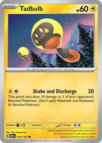 Tadbulb 076/197 - SV03: Obsidian Flames - Pokemon card