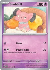 Snubbull - SV03: Obsidian Flames - Pokemon card