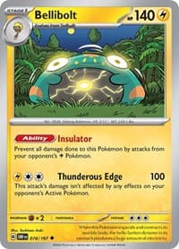 Bellibolt - SV03: Obsidian Flames - Pokemon card