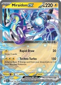 Miraidon ex - SV03: Obsidian Flames - Pokemon card