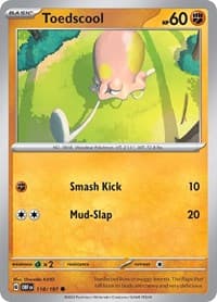 Toedscool - SV03: Obsidian Flames - Pokemon card
