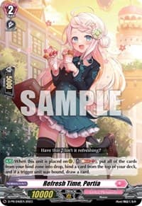 Refresh Time, Portia - D Promo Cards - Cardfight Vanguard card