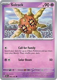 Solrock - SV03: Obsidian Flames - Pokemon card