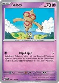 Baltoy - SV03: Obsidian Flames - Pokemon card