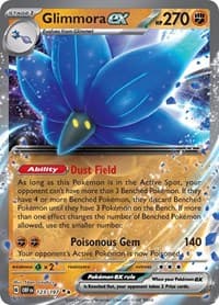 Glimmora ex - SV03: Obsidian Flames - Pokemon card