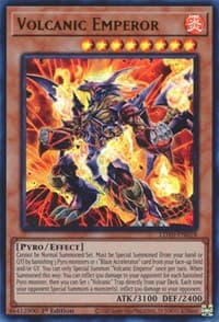 Volcanic Emperor - Legendary Duelists: Soulburning Volcano - YuGiOh card
