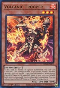 Volcanic Trooper - Legendary Duelists: Soulburning Volcano - YuGiOh card