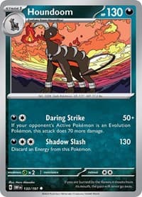 Houndoom - SV03: Obsidian Flames - Pokemon card