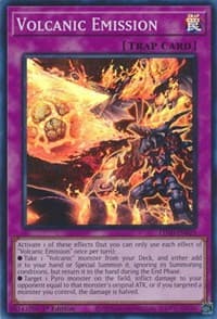 Volcanic Emission - Legendary Duelists: Soulburning Volcano - YuGiOh card