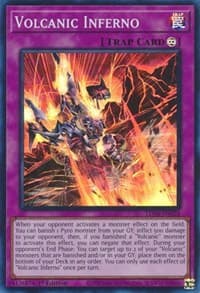 Volcanic Inferno - Legendary Duelists: Soulburning Volcano - YuGiOh card
