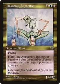 Haunting Apparition - Mirage - Magic: The Gathering card