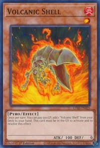 Volcanic Shell - Legendary Duelists: Soulburning Volcano - YuGiOh card