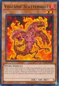 Volcanic Scattershot - Legendary Duelists: Soulburning Volcano - YuGiOh card
