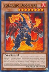Volcanic Doomfire - Legendary Duelists: Soulburning Volcano - YuGiOh card