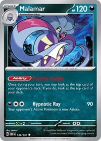 Malamar - SV03: Obsidian Flames - Pokemon card