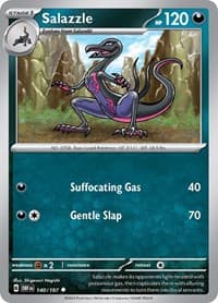 Salazzle - SV03: Obsidian Flames - Pokemon card