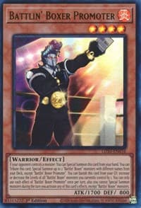 Battlin' Boxer Promoter - Legendary Duelists: Soulburning Volcano - YuGiOh card