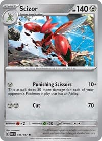 Scizor - SV03: Obsidian Flames - Pokemon card