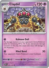 Claydol - SV03: Obsidian Flames - Pokemon card