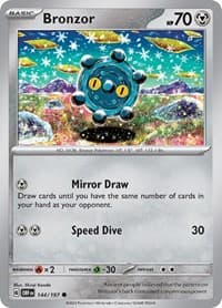 Bronzor - SV03: Obsidian Flames - Pokemon card