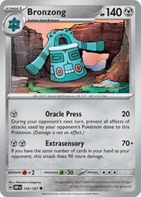 Bronzong - SV03: Obsidian Flames - Pokemon card