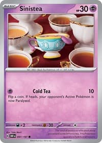 Sinistea - SV03: Obsidian Flames - Pokemon card