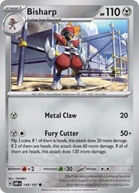 Bisharp - SV03: Obsidian Flames - Pokemon card