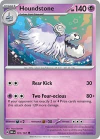 Houndstone - SV03: Obsidian Flames - Pokemon card