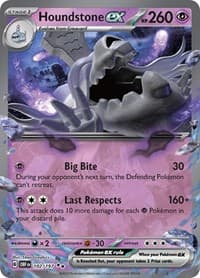 Houndstone ex - SV03: Obsidian Flames - Pokemon card