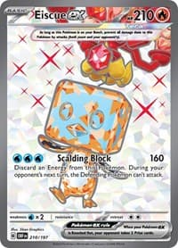 Eiscue ex - SV03: Obsidian Flames - Pokemon card