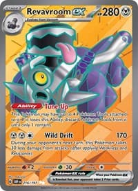 Revavroom ex - SV03: Obsidian Flames - Pokemon card