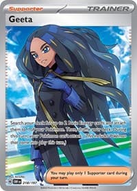 Geeta - SV03: Obsidian Flames - Pokemon card