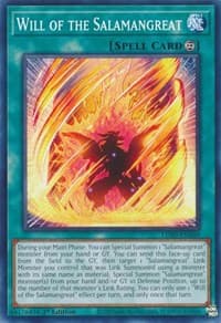 Will of the Salamangreat - Legendary Duelists: Soulburning Volcano - YuGiOh card