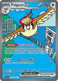 Pidgeot ex - SV03: Obsidian Flames - Pokemon card