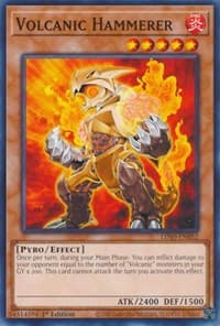 Volcanic Hammerer - Legendary Duelists: Soulburning Volcano - YuGiOh card