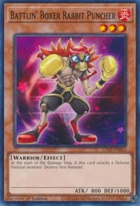 Battlin' Boxer Rabbit Puncher - Legendary Duelists: Soulburning Volcano - YuGiOh card
