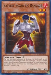 Battlin' Boxer Big Bandage - Legendary Duelists: Soulburning Volcano - YuGiOh card