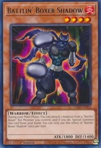 Battlin' Boxer Shadow - Legendary Duelists: Soulburning Volcano - YuGiOh card