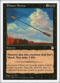 Poison Arrow - Portal Three Kingdoms - Magic: The Gathering card