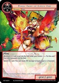 Peren, Fairy of Lively Fire - Clash of the Star Trees - Force of Will card