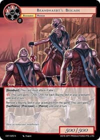 Brandhardt's Brigade - Clash of the Star Trees - Force of Will card