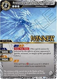 Frostree Dragon Silverime (Winner) - Battle Spirits Saga Promo Cards - Battle Spirits Saga card