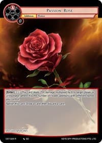 Passion Rose - Clash of the Star Trees - Force of Will card