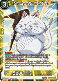 Korin, Legendary Hermit Cat - Critical Blow - Dragon Ball Super: Masters card